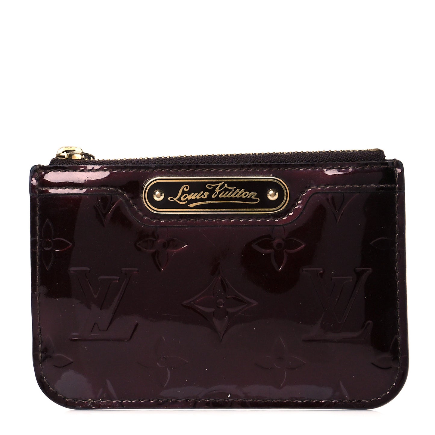 Vernis Key Pouch Amarante