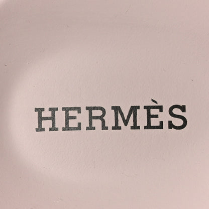 Hermes Suede Goatskin Womens Chypre Sandals 37 Rose Porcelaine 8 of 8