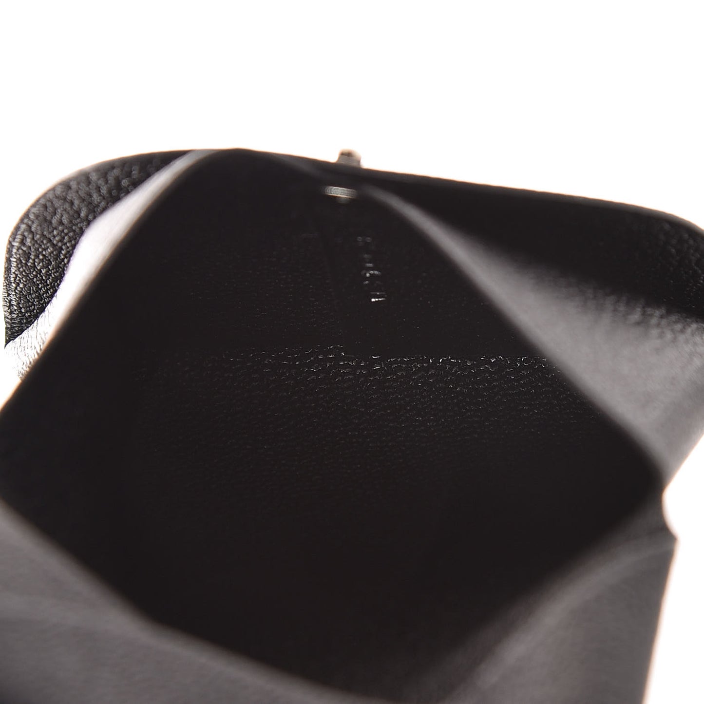 Chevre Mysore Bastia Coin Purse Black