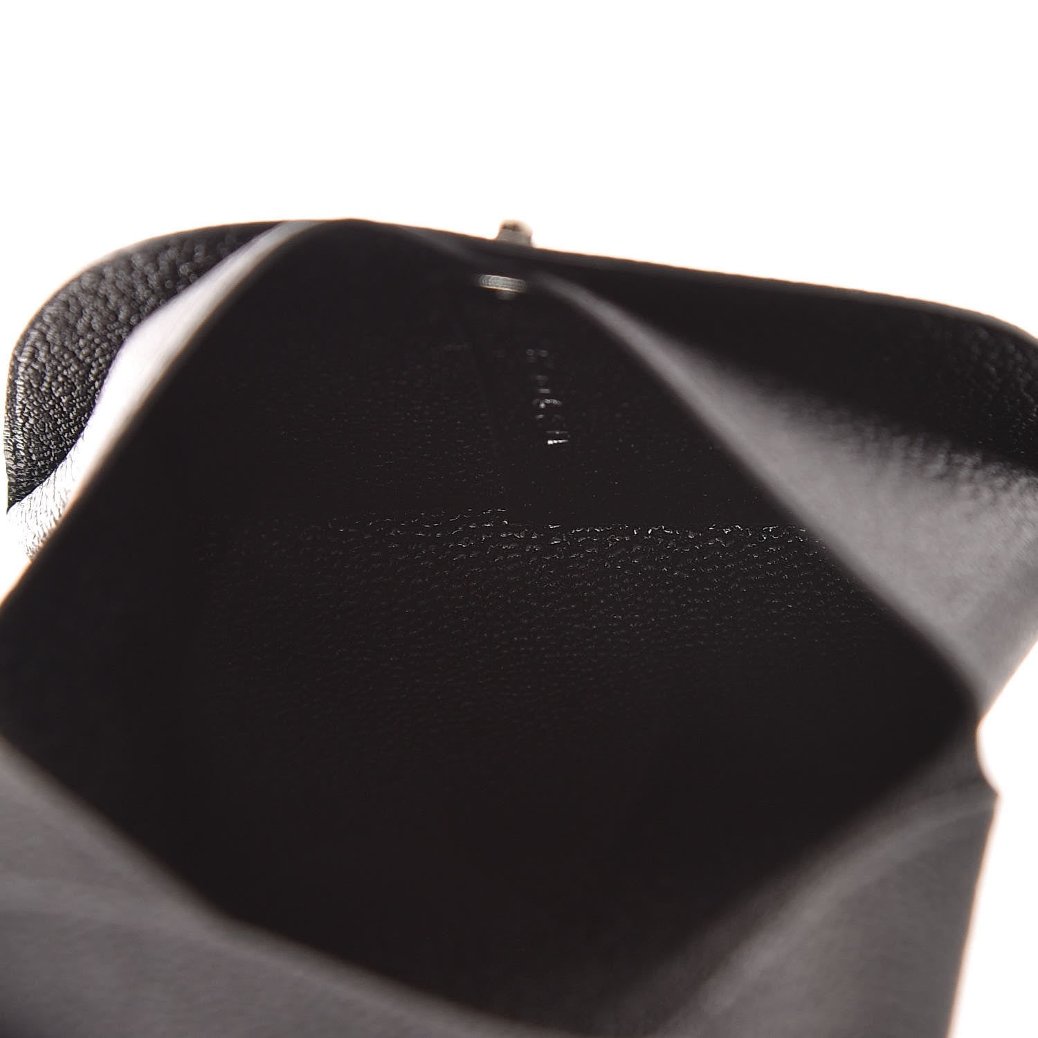 Hermes Chevre Mysore Bastia Coin Purse Black 5 of 8