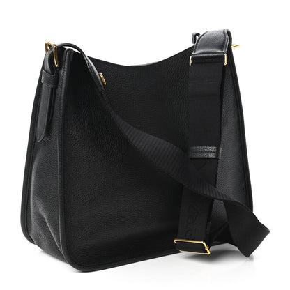 Prada Vitello Daino Crossbody Bag Black 3 of 10