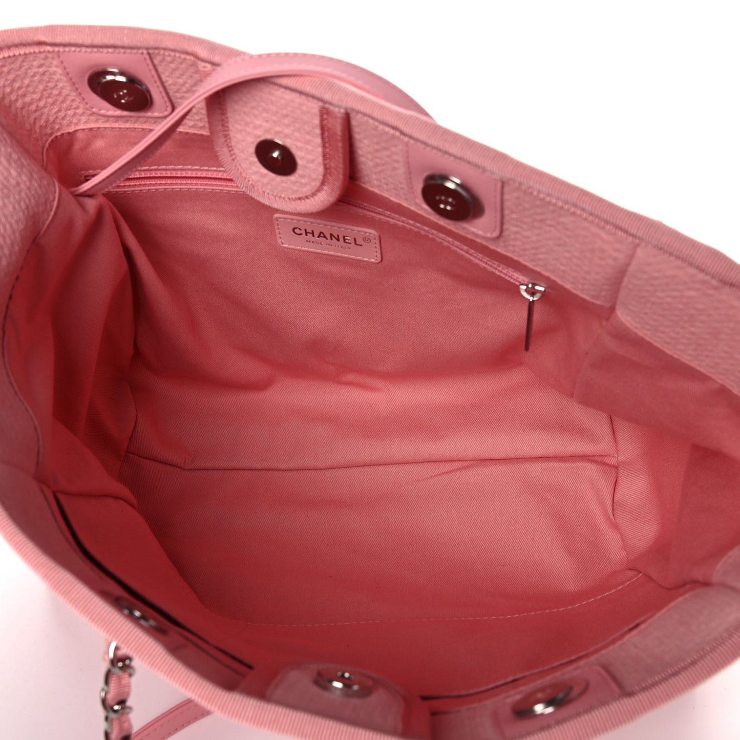 Mixed Fibers Small Deauville Tote Pink