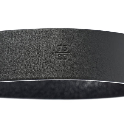 Chanel Glazed Calfskin CC Belt 75 30 Navy Blue 4 of 9