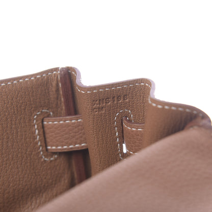 Hermes Togo Kelly Retourne 32 Gold 7 of 13