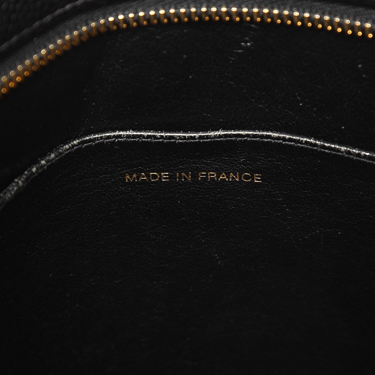 Caviar Quilted Medallion Tote Black