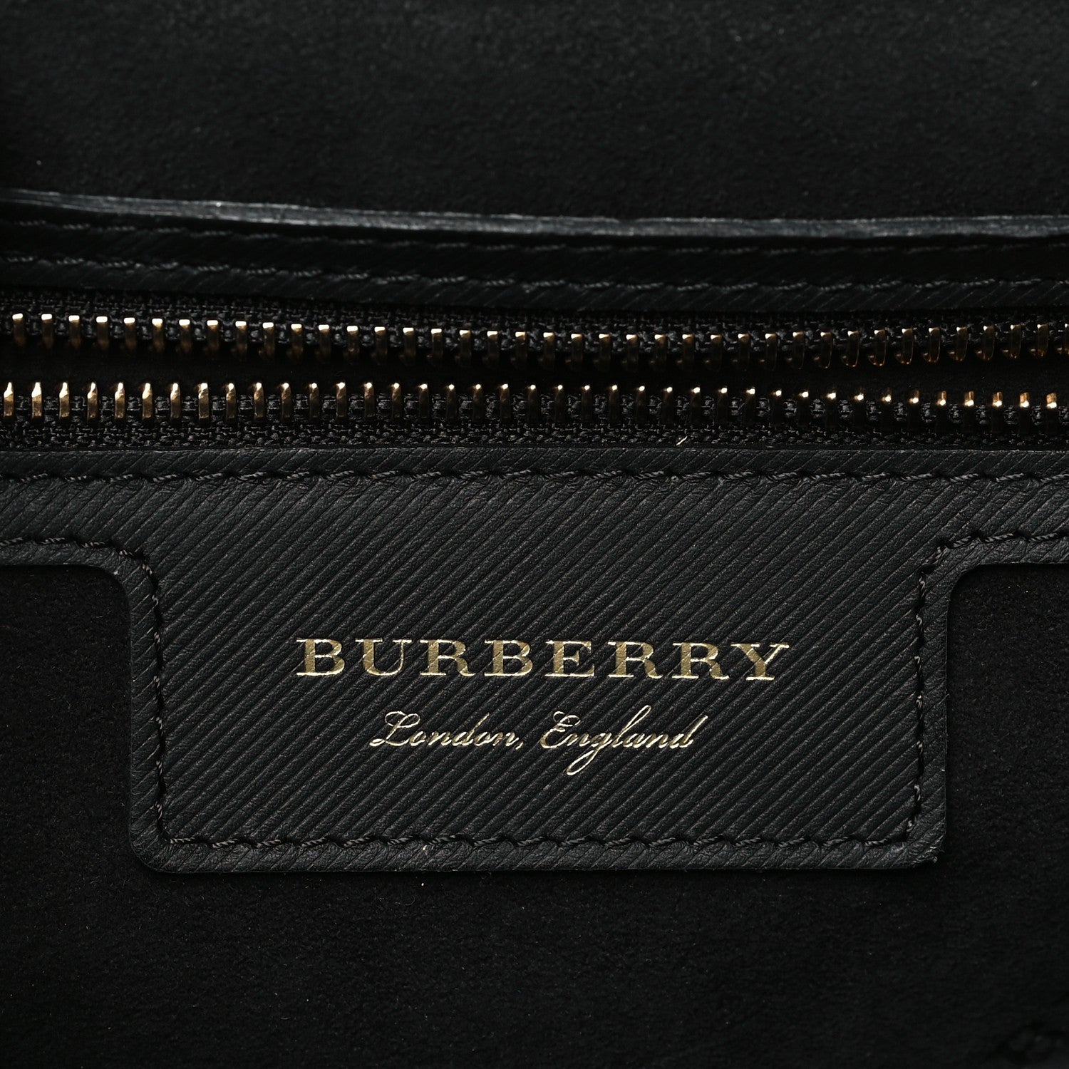 Burberry Trench Calfskin Medium DK88 Top Handle Bag Black 6 of 8