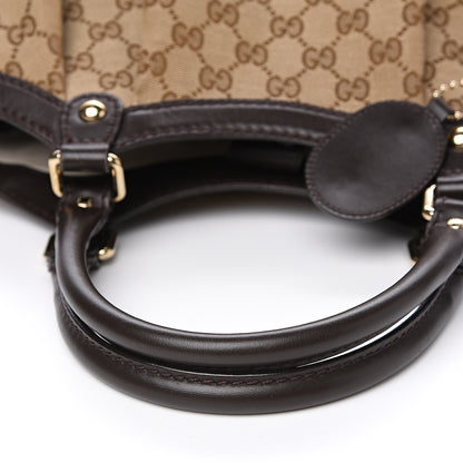 Gucci Monogram Large Sukey Tote Dark Brown 9 of 13