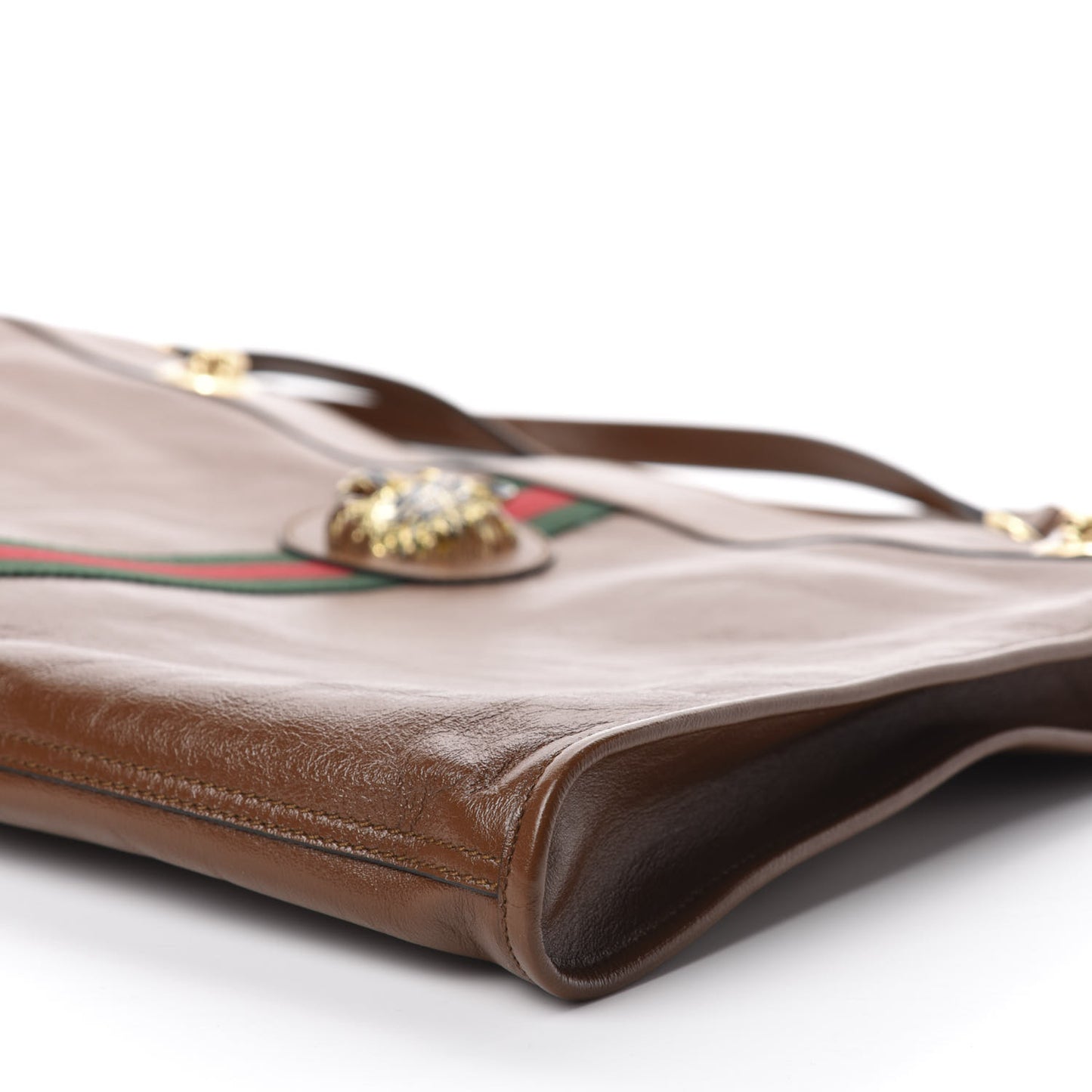 Calfskin Large Rajah Chain Tote Cuir
