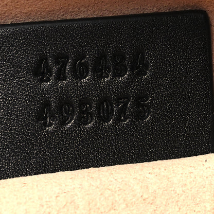 Gucci Calfskin Matelasse GG Marmont Belt Bag 75 30 Black 7 of 11