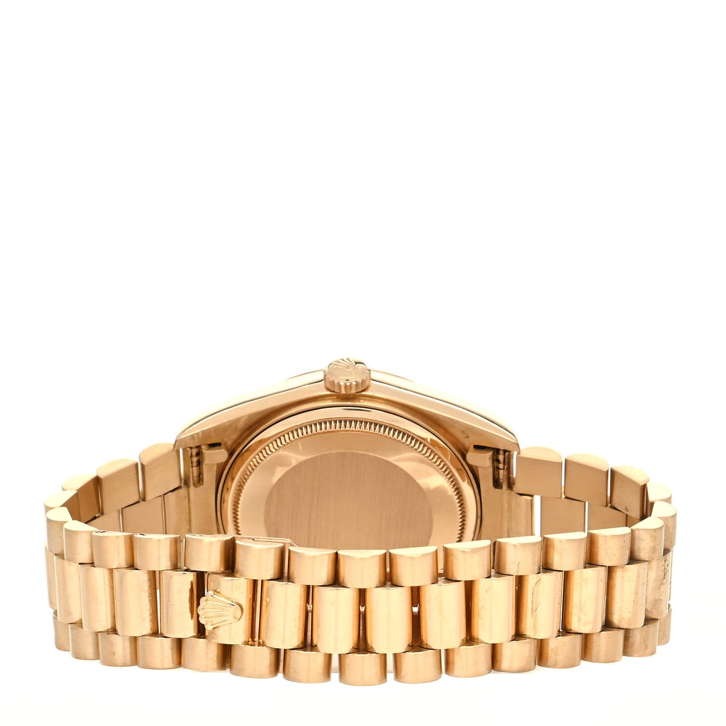 18K Yellow Gold Diamond 36mm Oyster Perpetual Day-Date President Watch Champagne 18038