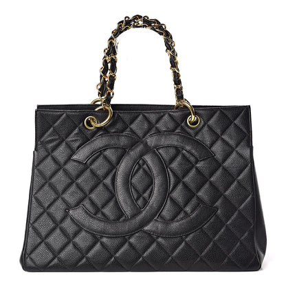 Chanel Caviar Quilted Timeless CC Tote Black 1 of 13