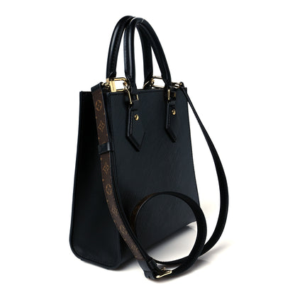 Louis Vuitton Epi Sac Plat BB Black 3 of 9