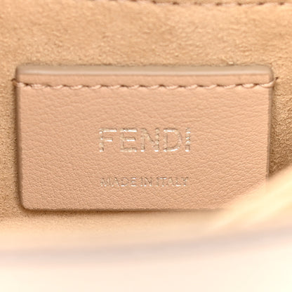 Fendi Vitello Liberty Whipstitch Bow Kan I Shoulder Bag Camelia Fiamma 8 of 11