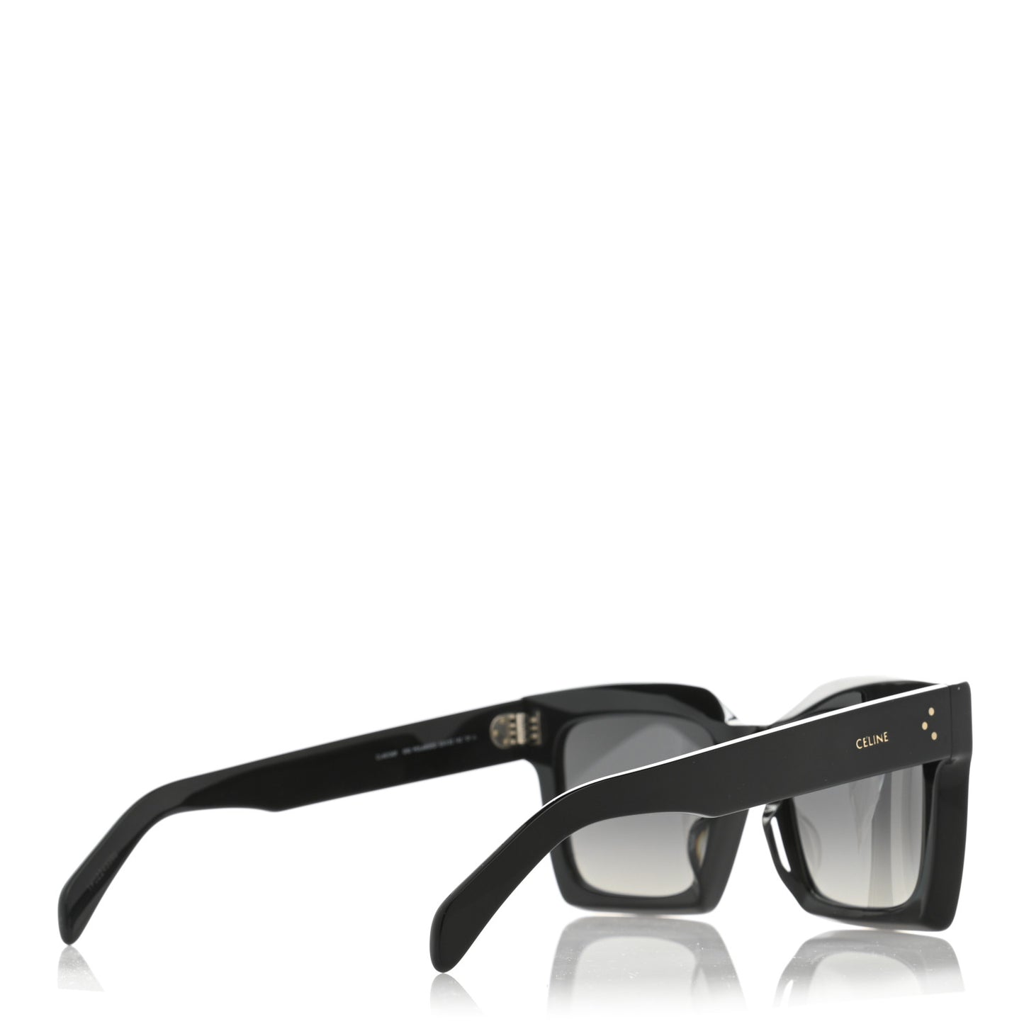 Acetate Square Sunglasses CL401301 Black