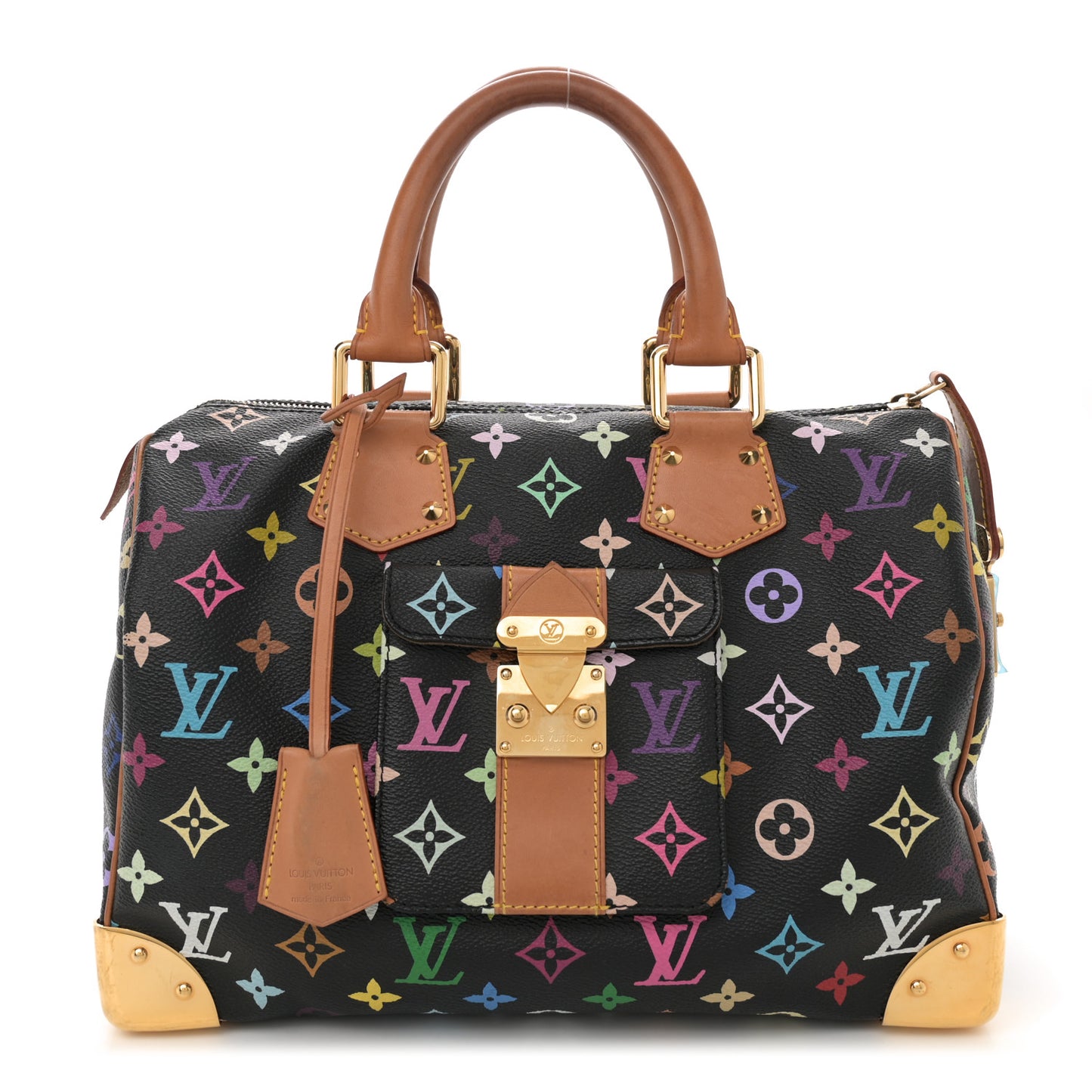 Monogram Multicolor Speedy 30 Black