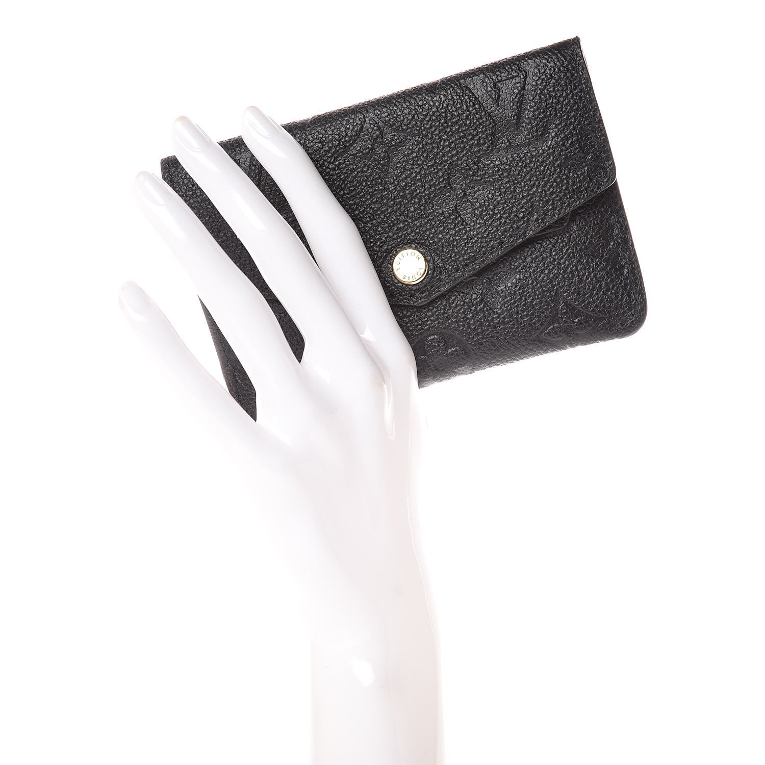 Louis Vuitton Empreinte Key Pouch Black 2 of 8