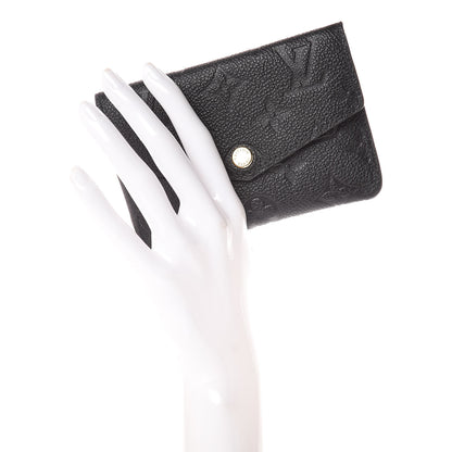 Louis Vuitton Empreinte Key Pouch Black 2 of 8