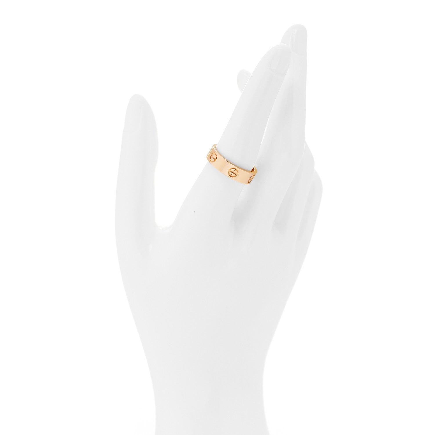 Cartier 18K Pink Gold 5.5mm LOVE Ring 57 8 2 of 5