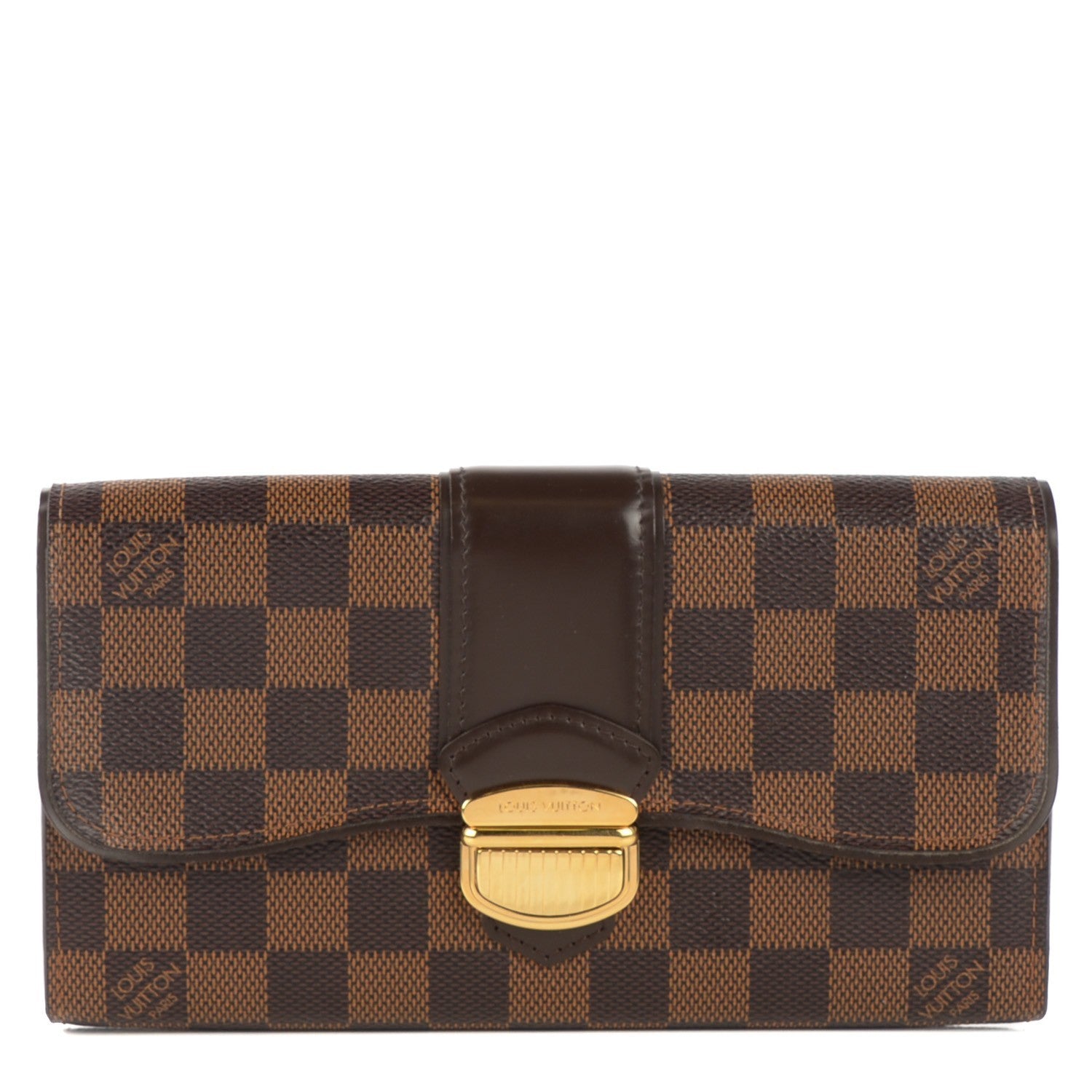 Louis Vuitton Damier Ebene Sistina Wallet 1 of 7