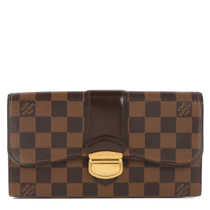 Louis Vuitton Damier Ebene Sistina Wallet 1 of 7