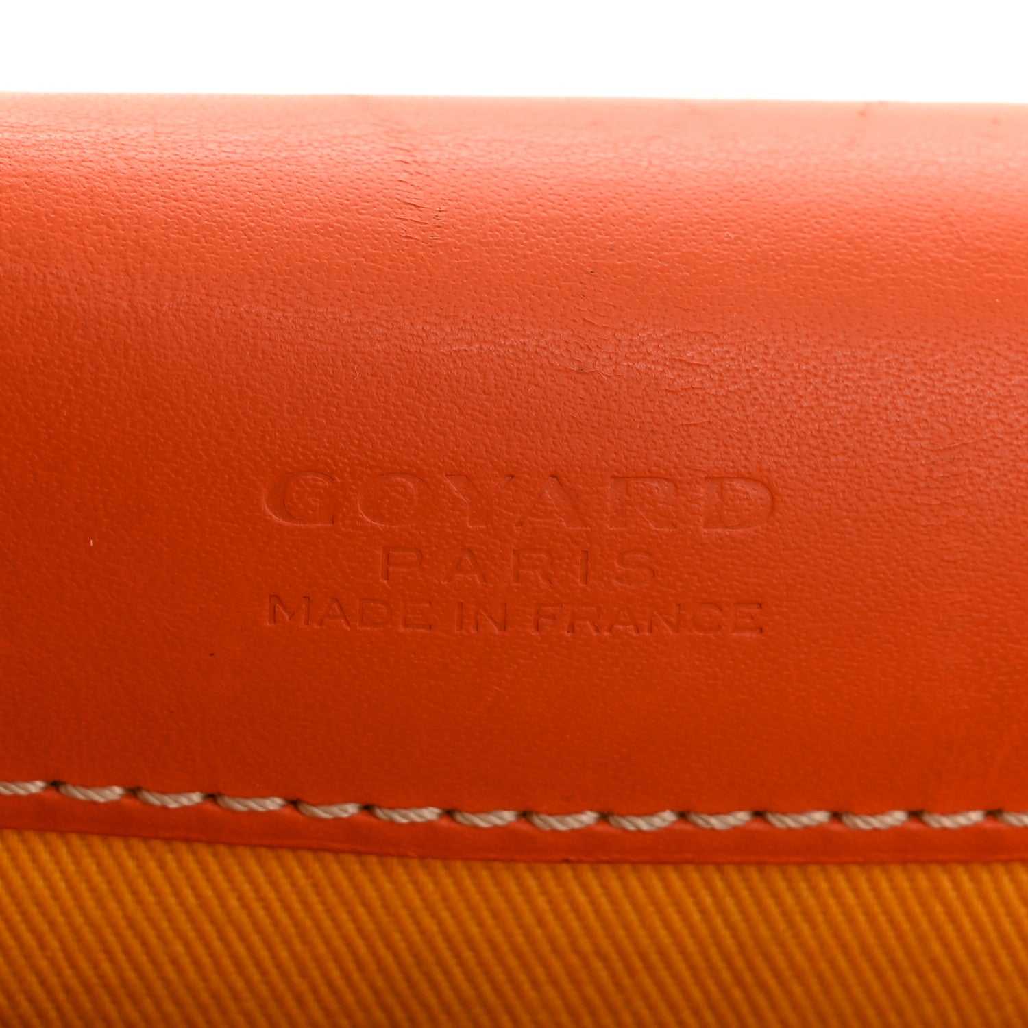 Goyard Goyardine Belvedere II PM Messenger Bag Orange 6 of 14
