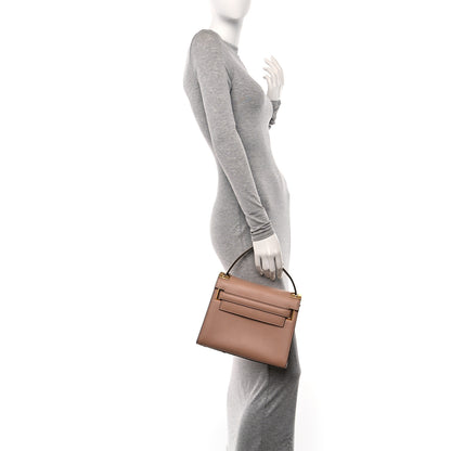 Valentino Garavani Calfskin Medium My Rockstud Frame Bag Beige 2 of 9