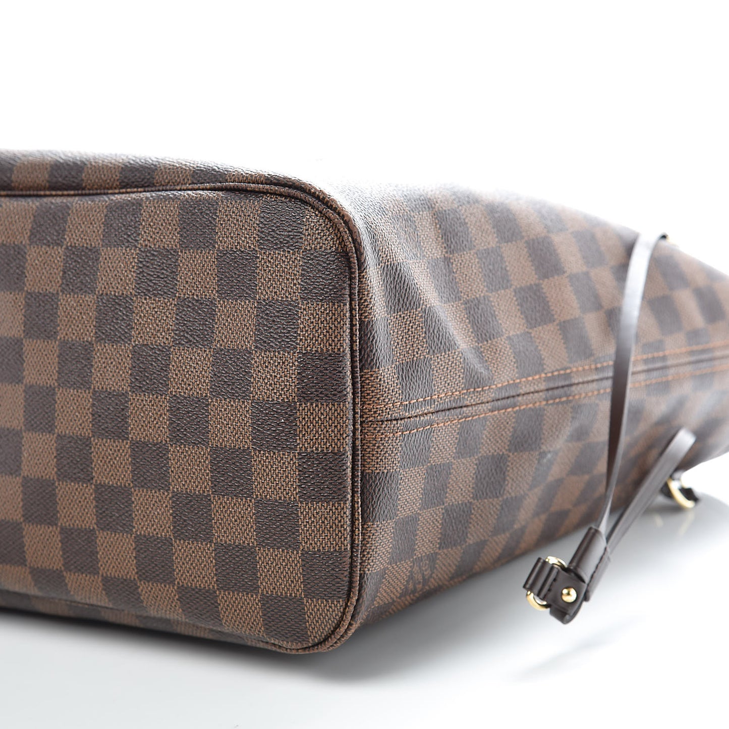 Damier Ebene Neo Neverfull MM Rose Ballerine