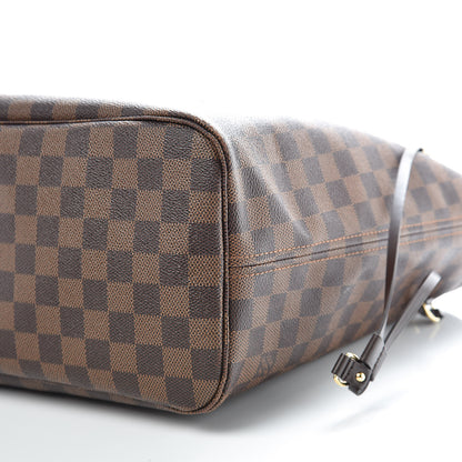 Louis Vuitton Damier Ebene Neo Neverfull MM Rose Ballerine 6 of 16