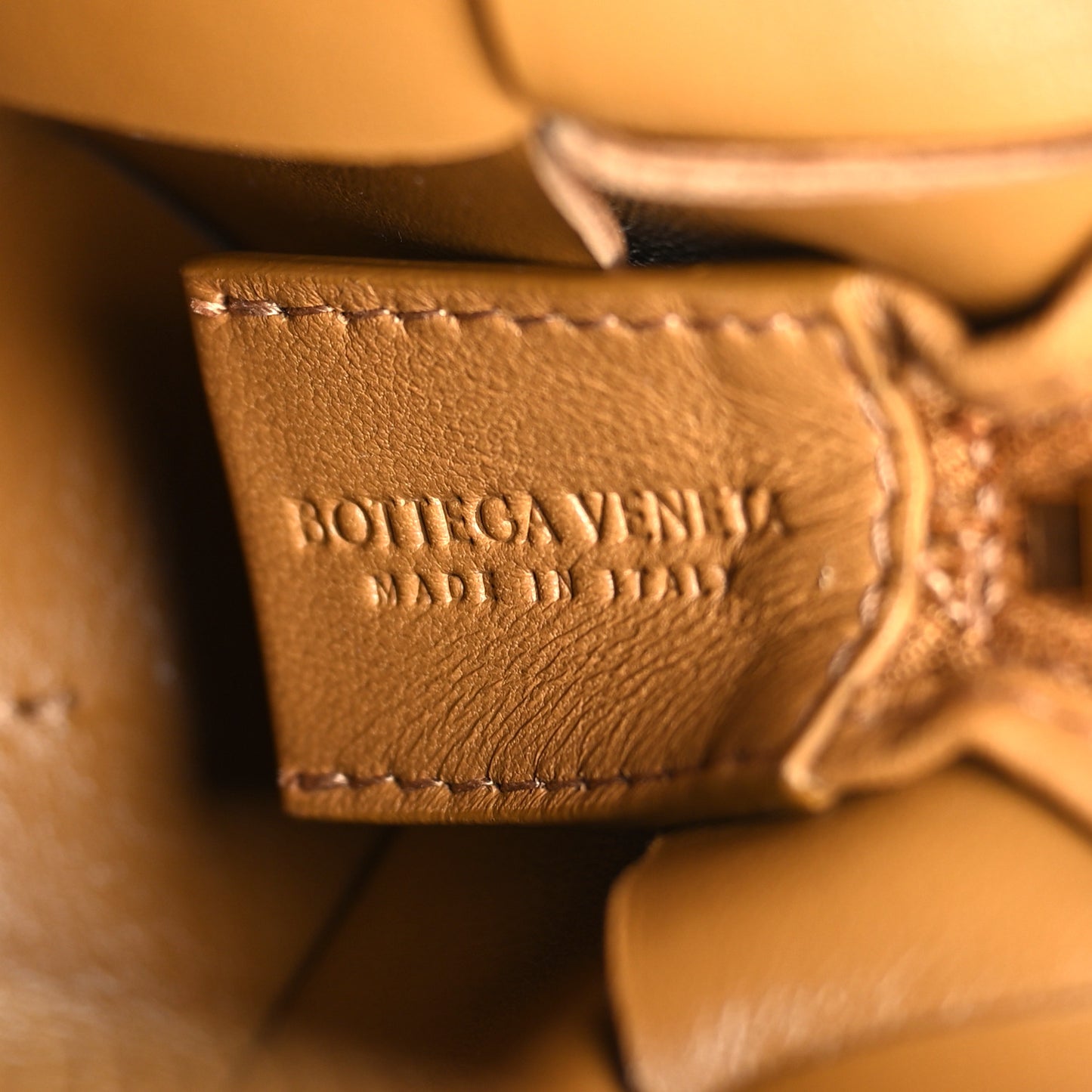 Lambskin Maxi Intrecciato Mini Cassette Camera Bag Acorn