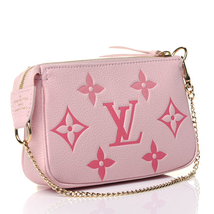 Louis Vuitton Empreinte Monogram Giant By The Pool Mini Pochette Accessories Bouton De Rose 2 of 4