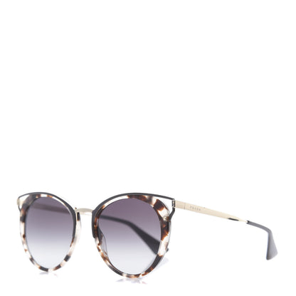 Prada Horn Metal Cinema Sunglasses SPR66T Tortoise 1 of 6
