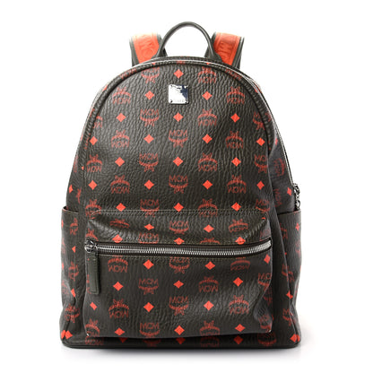 MCM Visetos Medium Stark Backpack Winter Moss 1 of 12