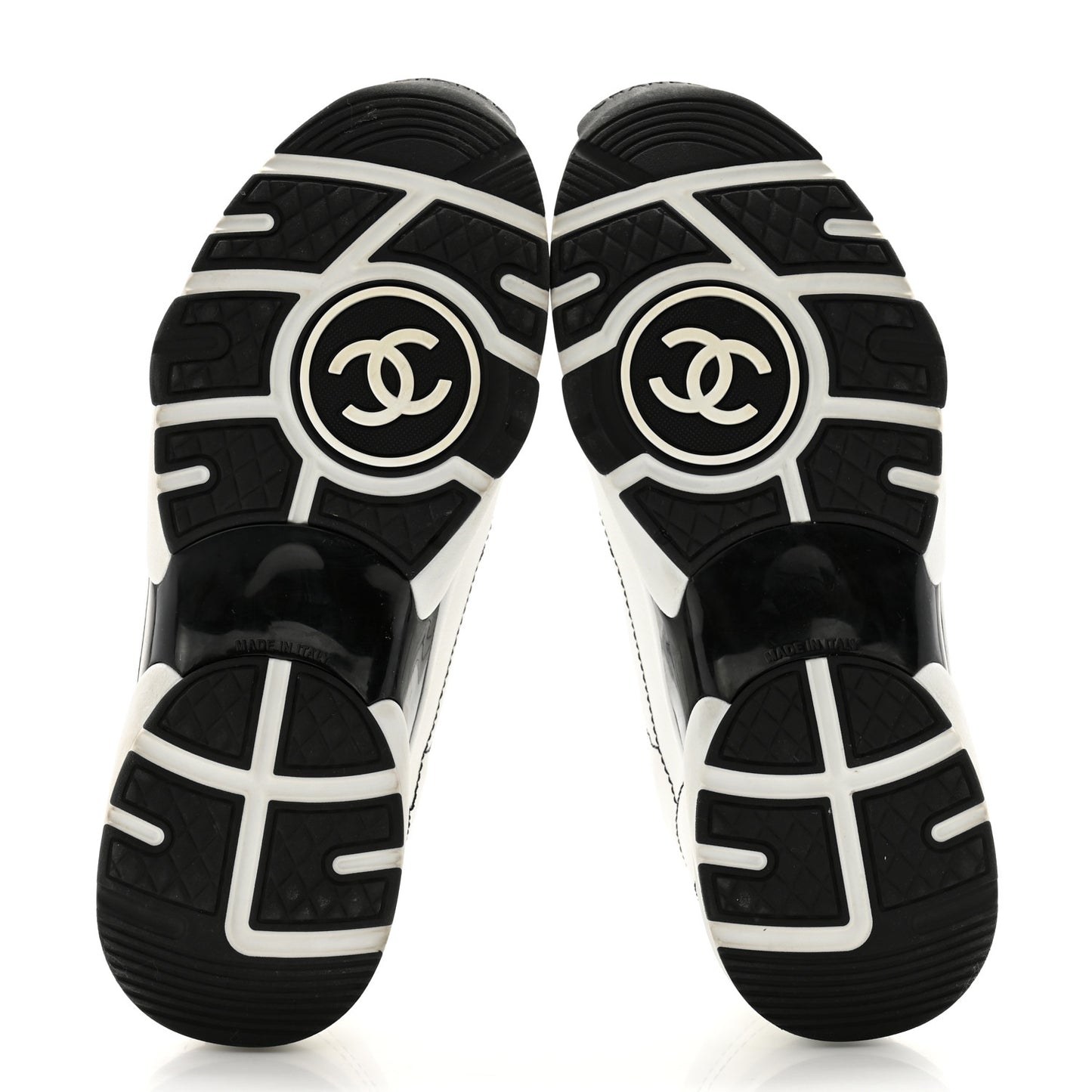 Cotton Womens CC Sneakers 37 White Black