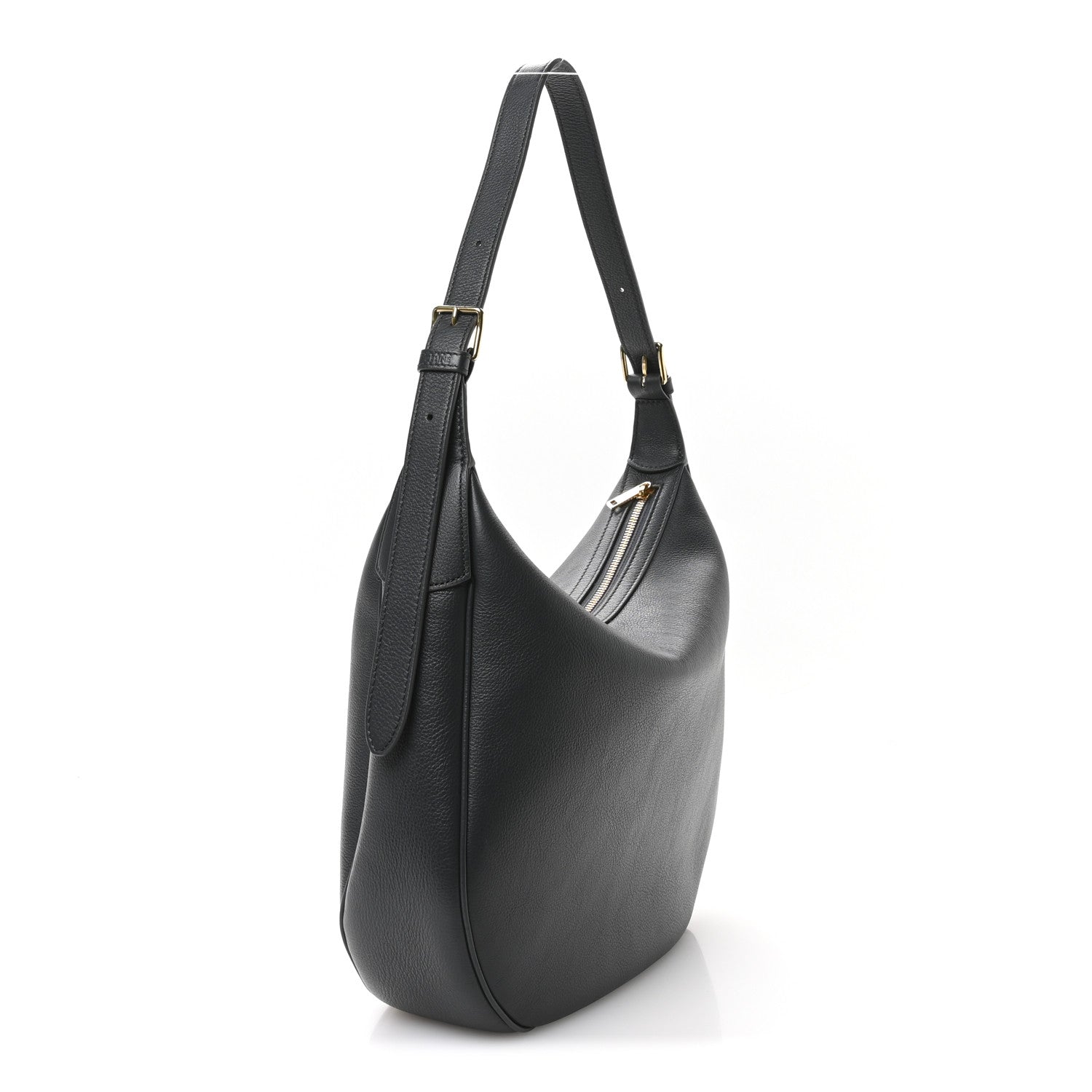 Celine Calfskin Triomphe Heloise Shoulder Bag Slate Grey 3 of 12
