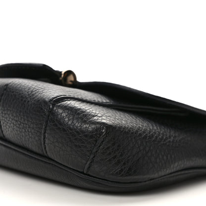 Gucci Calfskin Small Nouveau Shoulder Bag Black 9 of 12