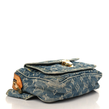 Louis Vuitton Monogram Denim Bum Bag Blue 5 of 13