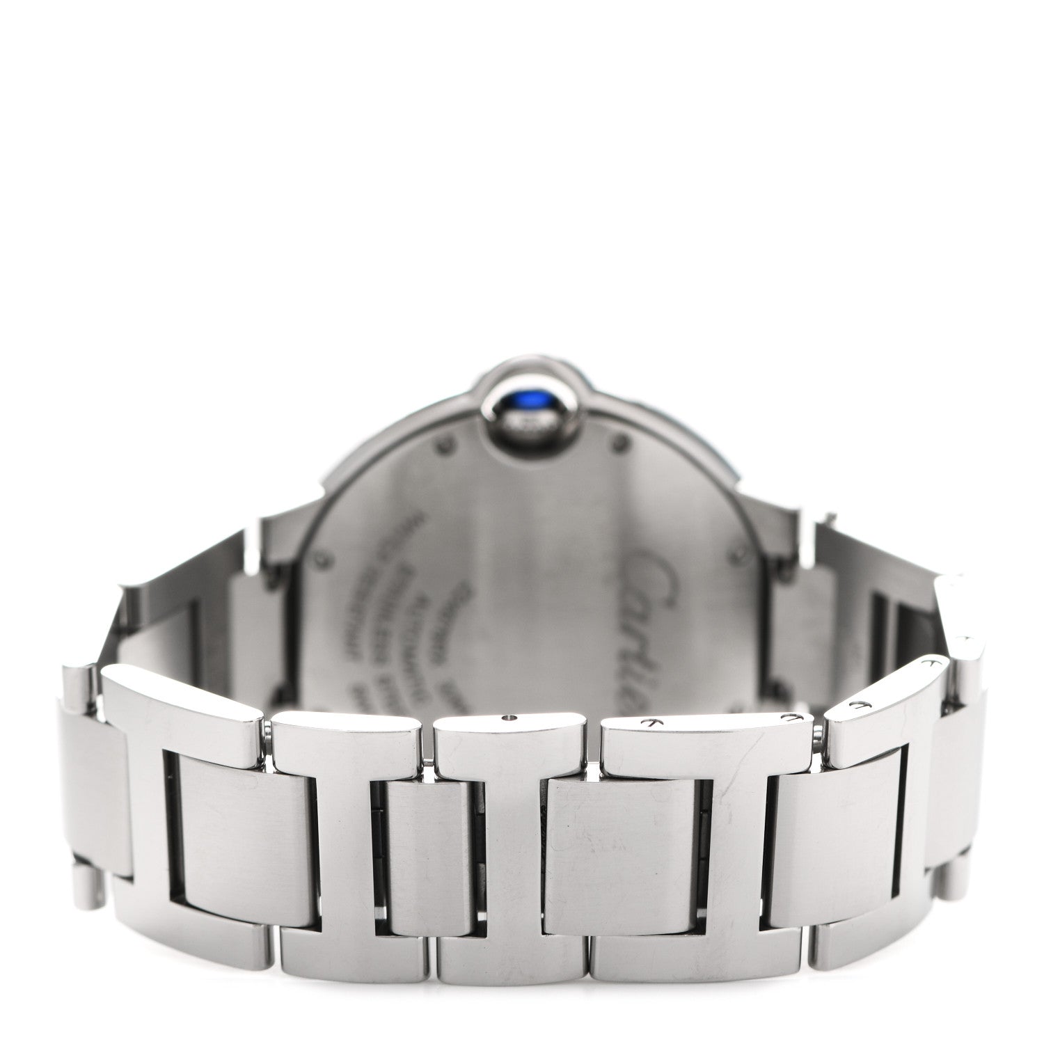 Cartier Stainless Steel 36mm Ballon Bleu De Cartier Automatic Watch 3 of 6