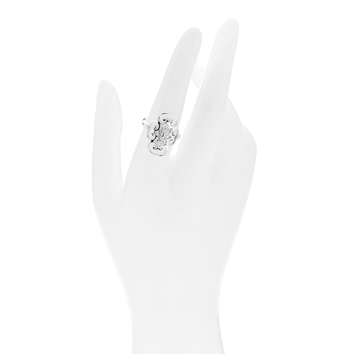 Tiffany Sterling Silver Paloma Picasso Venezia Goldoni Quadruplo Ring 53 6.5 2 of 6