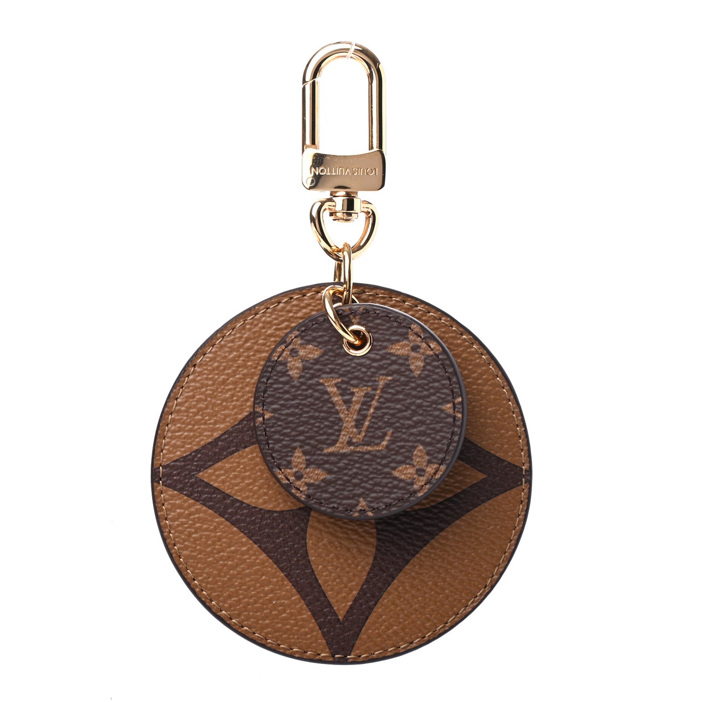 Monogram Reverse Key Holder Bag Charm