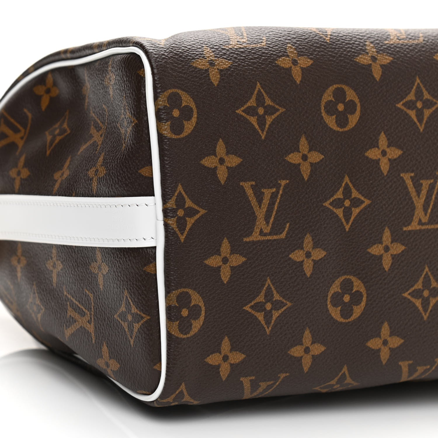 Louis Vuitton Monogram LV Match Speedy Bandouliere 25 White 8 of 9