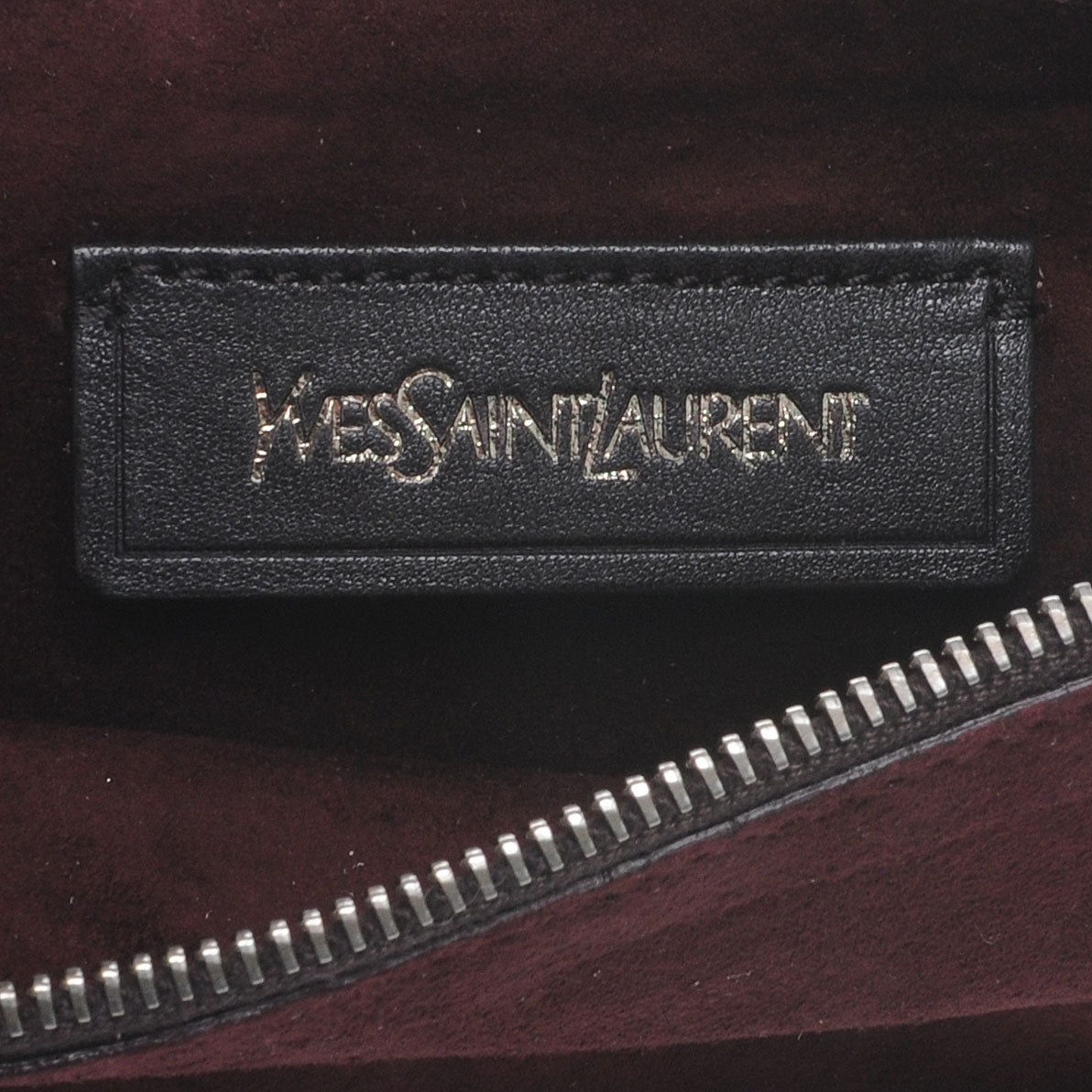 Saint Laurent Leather Large Roady Brown 6 of 8
