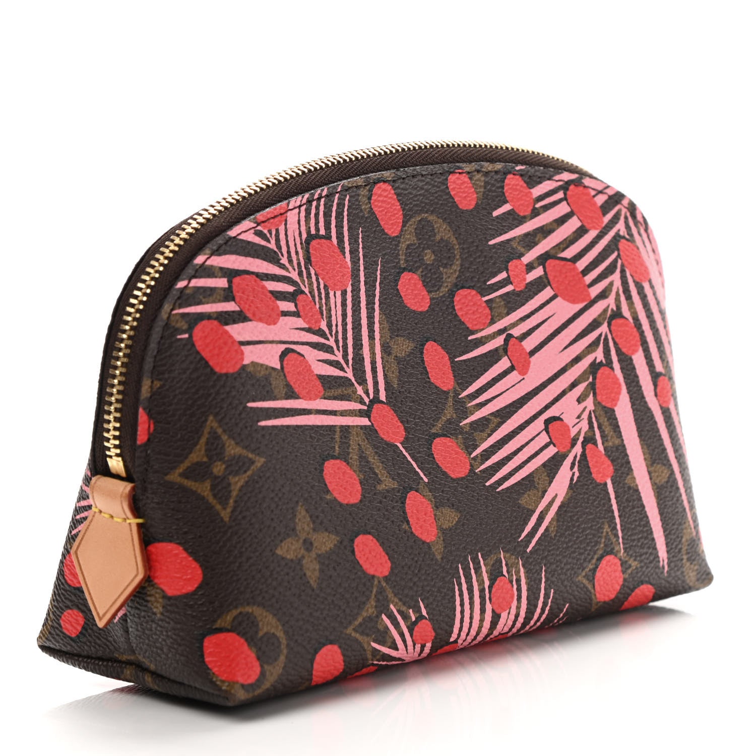 Louis Vuitton Monogram Jungle Dots Cosmetic Pouch Sugar Pink Poppy 3 of 6