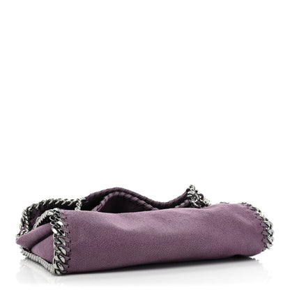 Stella McCartney Shaggy Deer Small Falabella Fold Over Tote Purple 4 of 7