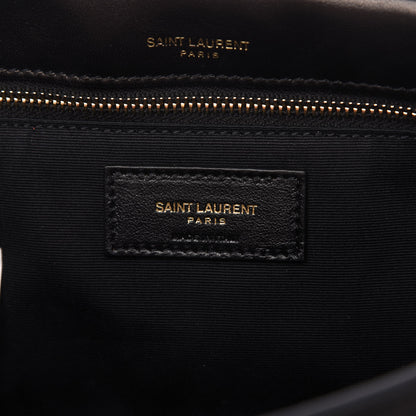 Saint Laurent Lambskin Monogram Tassel Kate 99 Black 9 of 11
