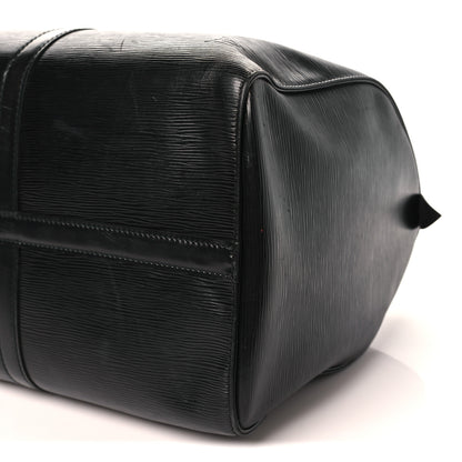 Louis Vuitton Epi Keepall 50 Black 8 of 9