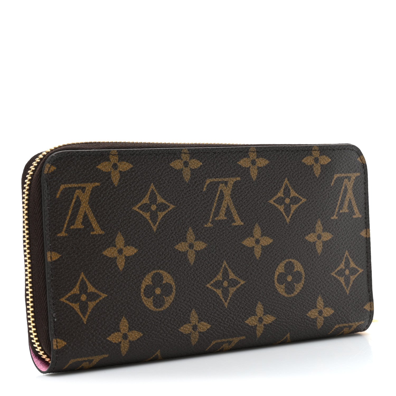 Louis Vuitton Monogram 2022 Christmas Animation Paris Zippy Wallet Pink 3 of 12