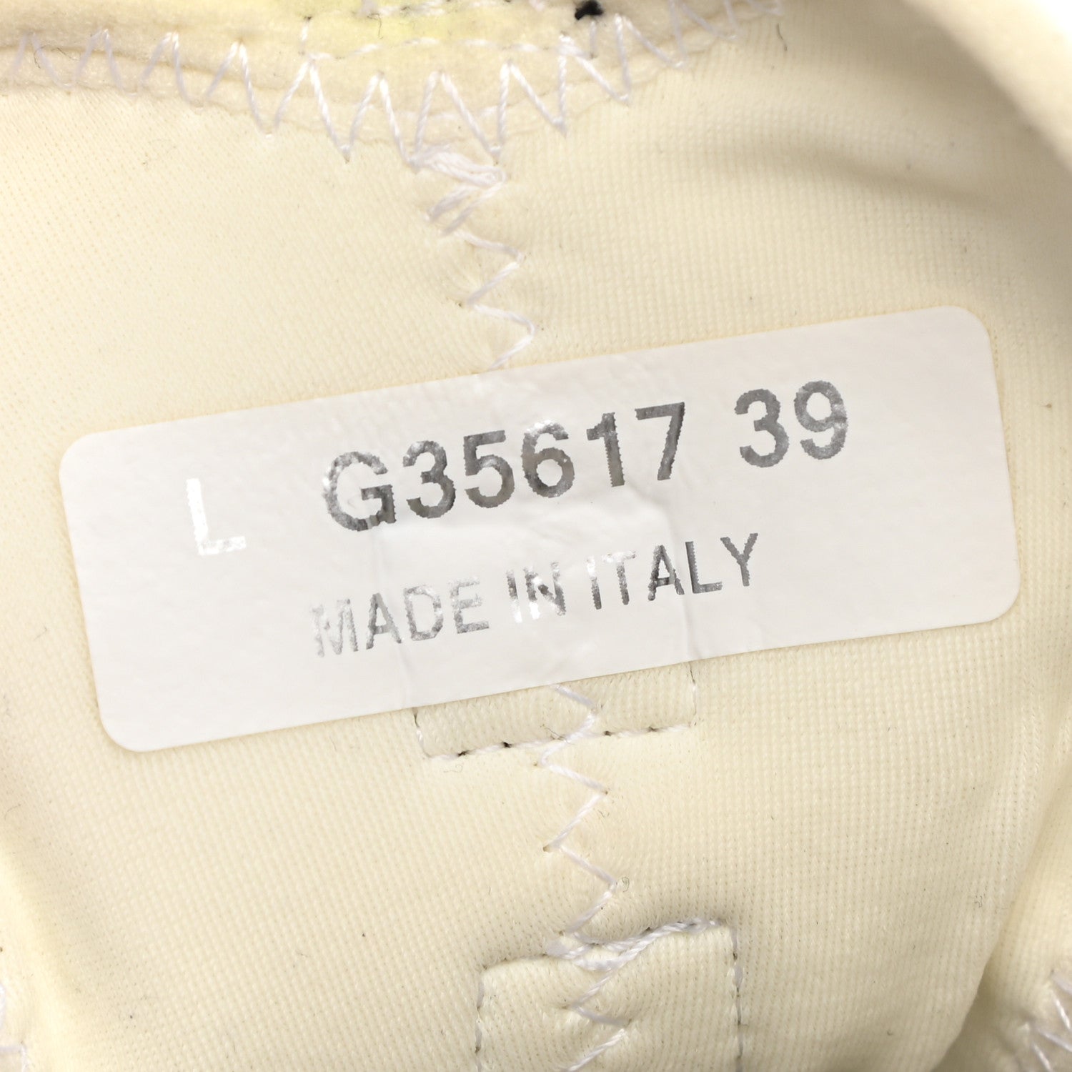 Chanel Calfskin Suede CC Sneakers 39 White Black 8 of 9