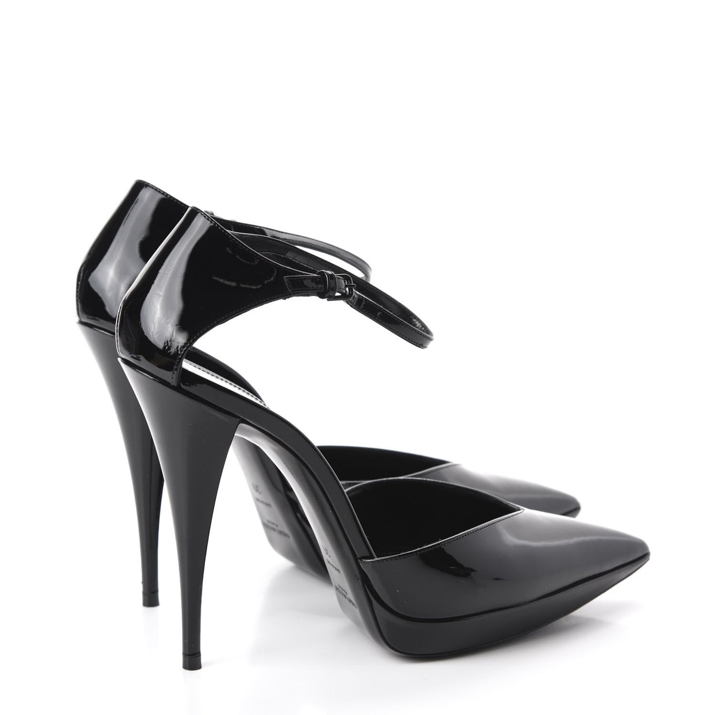 Patent Zizi D'Orsay Pump 39 Black