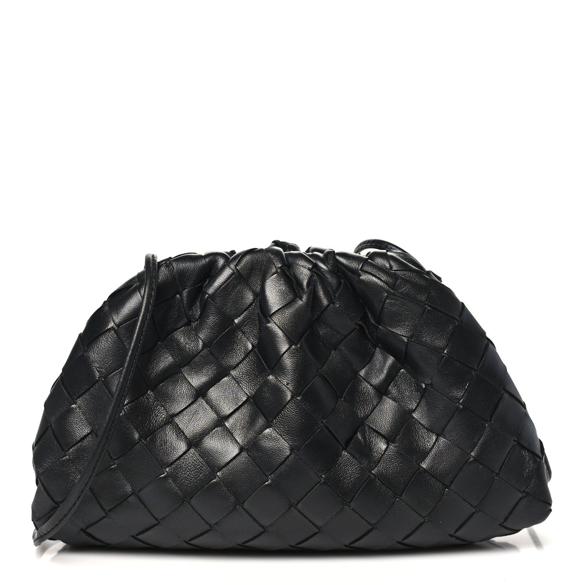 Nappa Intrecciato The Mini Pouch Black