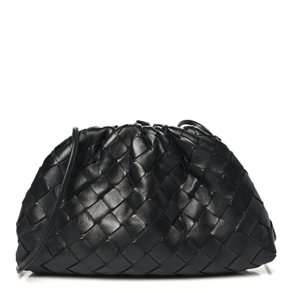Bottega Veneta Nappa Intrecciato The Mini Pouch Black 1 of 9